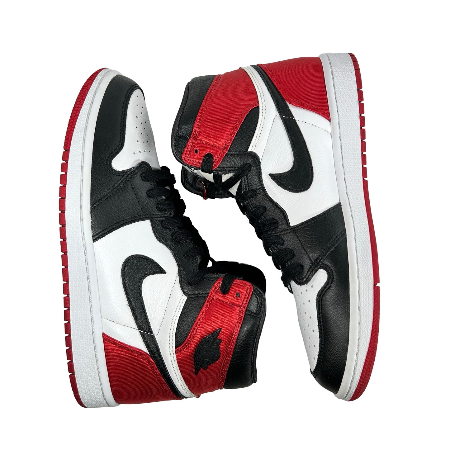 CD0461 016 Jordan 1 Retro High Satin Black Toe (Women's) [USED] - 9 W (Used2)