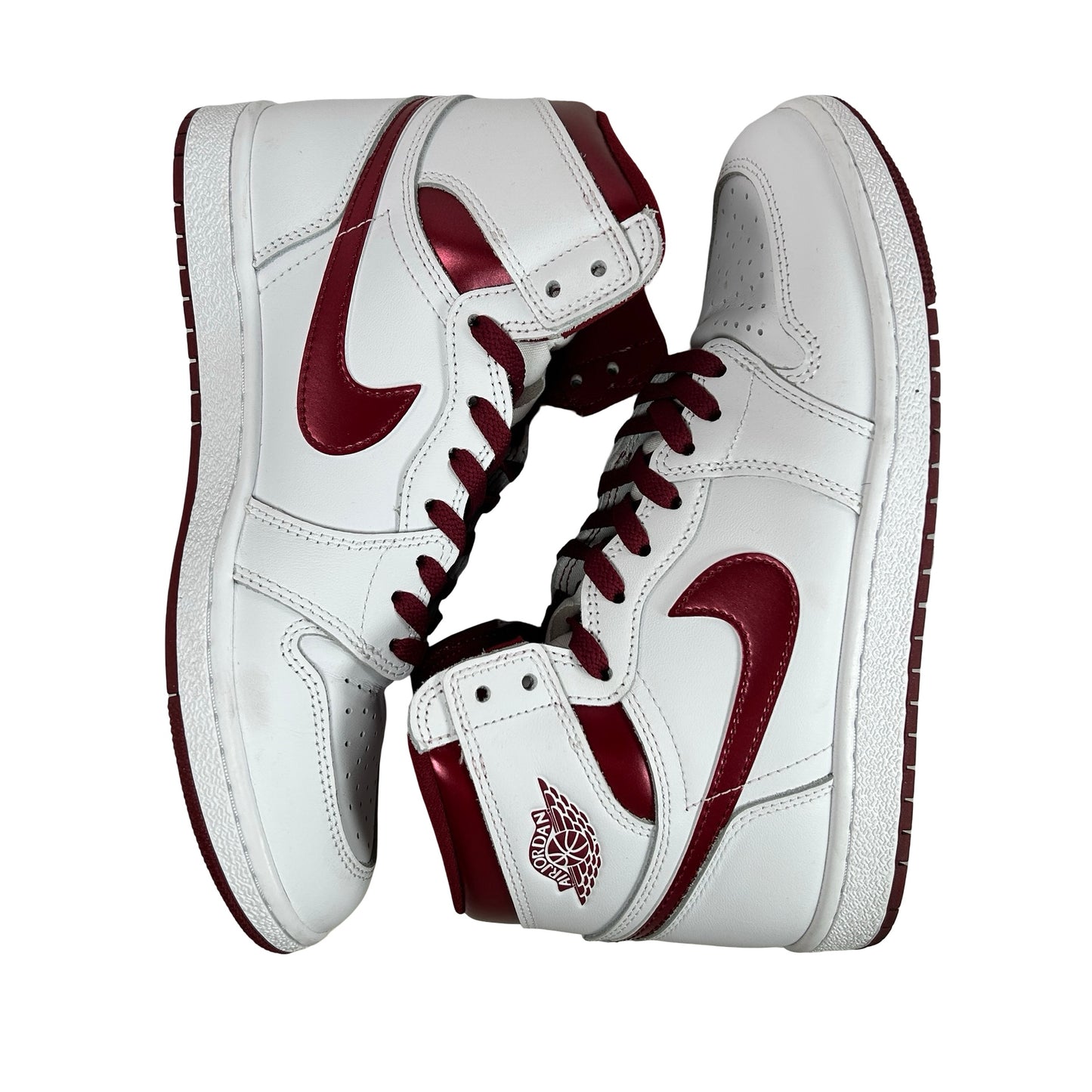BQ4422 161 Jordan 1 Retro High 85 OG Metallic Burgundy [USED] - 9 M (Used)