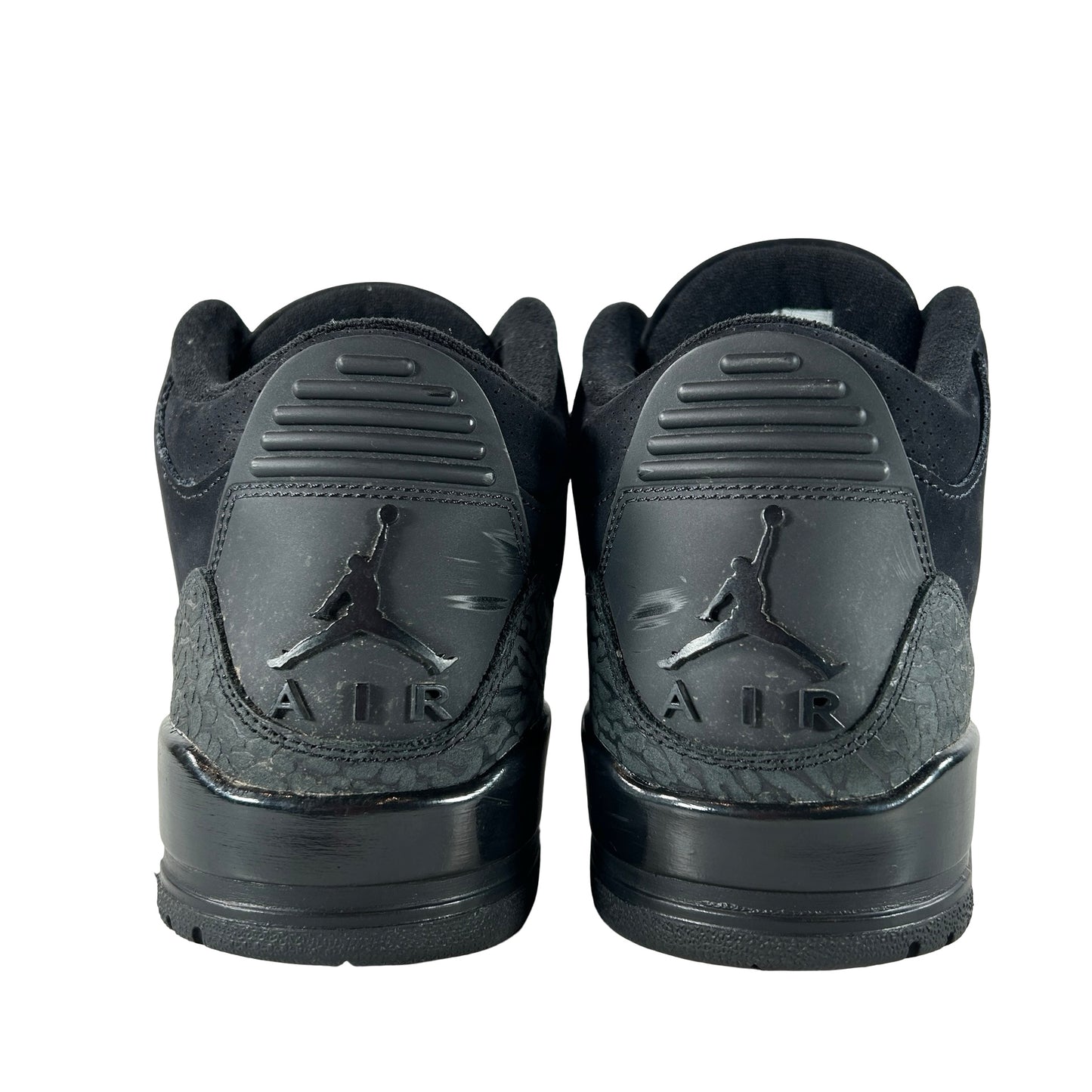 CT8532 001 Jordan 3 Retro Black Cat (2025) [USED] - 9 M (Used) (No Box) (No Insoles)