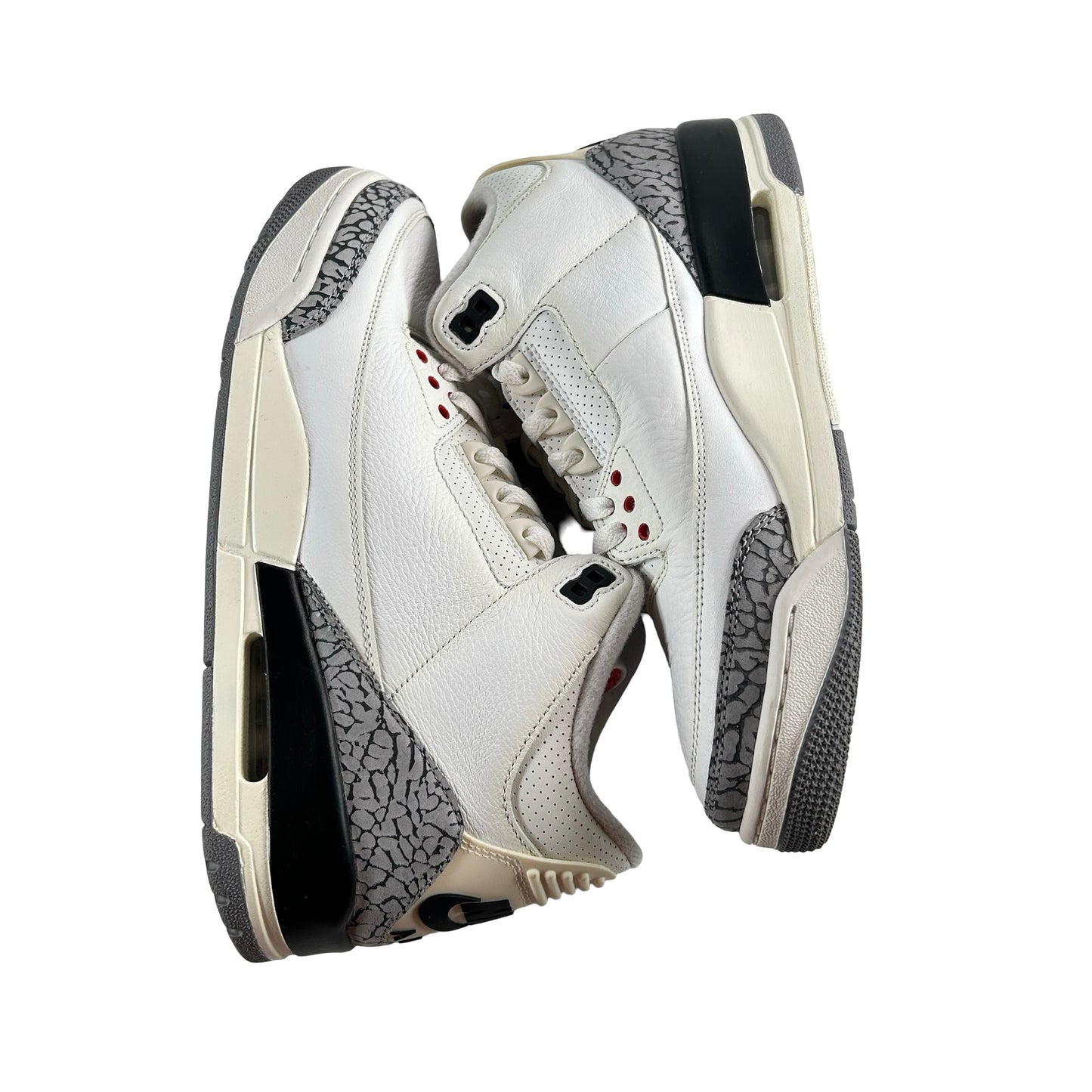 DN3707 100 Jordan 3 Retro White Cement Reimagined [USED] - 9.5 M (Used12)