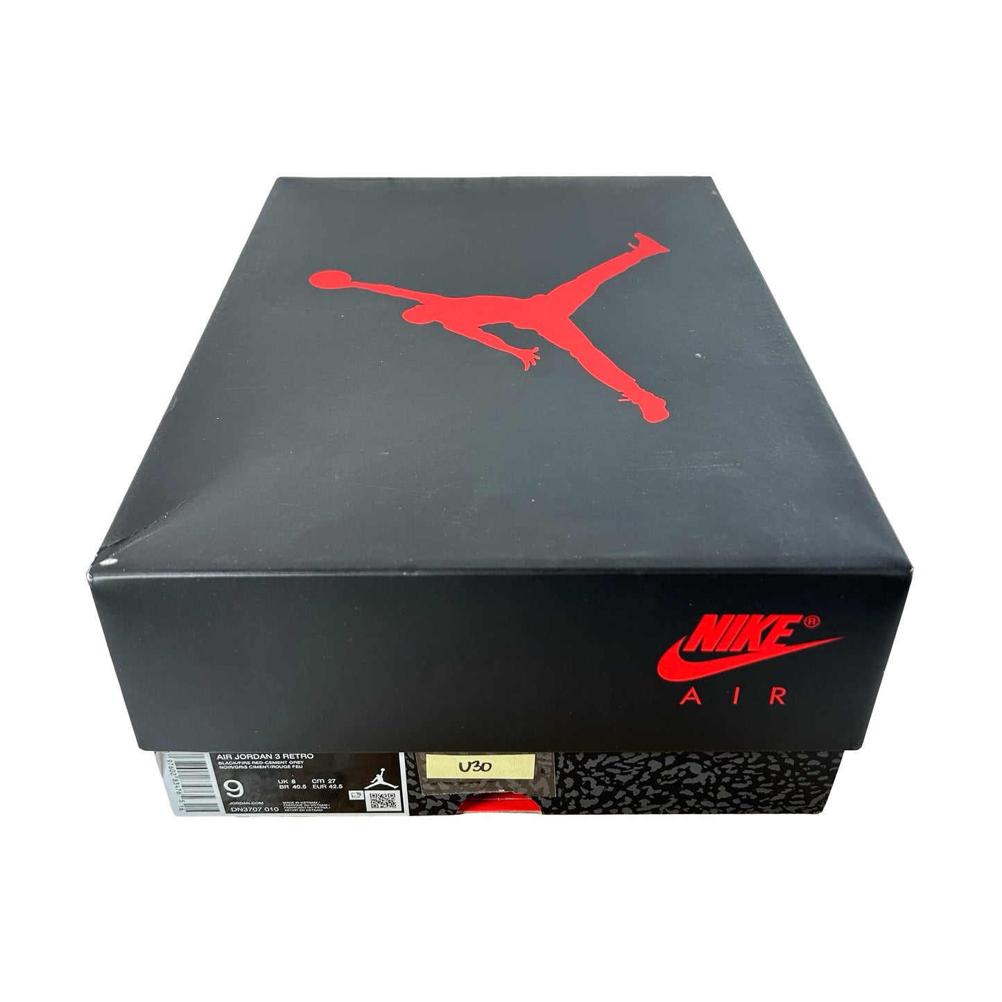 DN3707 010 Jordan 3 Retro Black Cement Reimagined (2024) [USED] - 9 M (Used30)