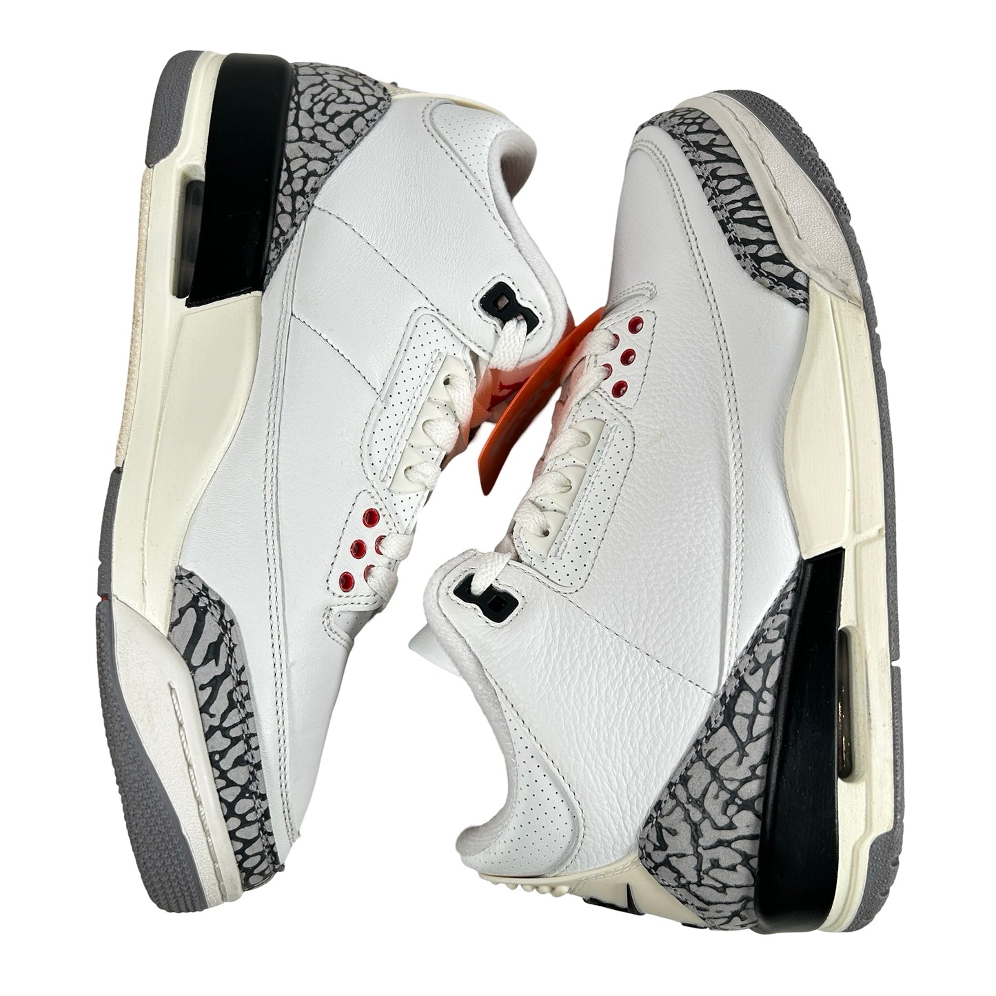DN3707 100 Jordan 3 Retro White Cement Reimagined [USED] - 7.5 M (Used)