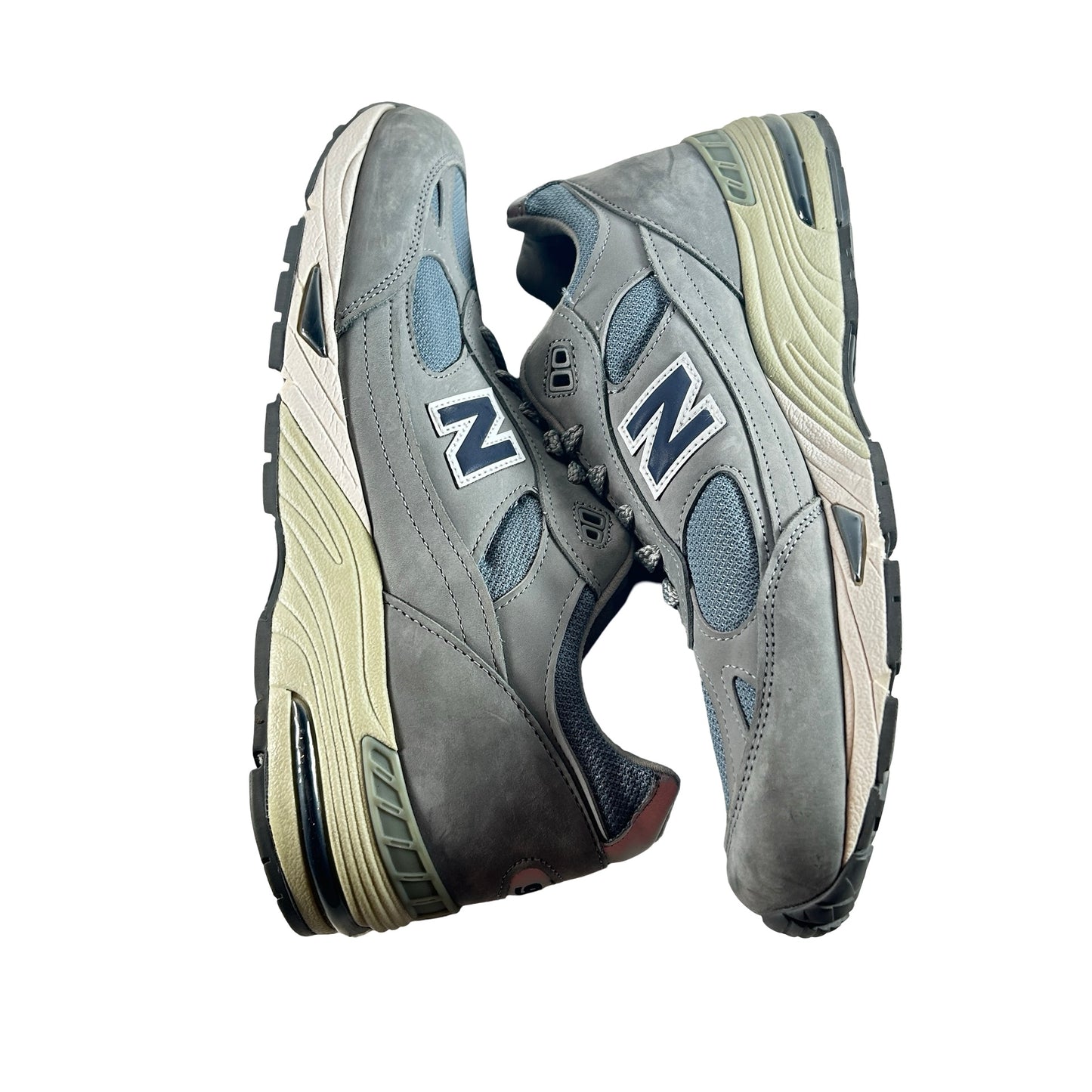 M991NGN New Balance 991 Made in England Grey Navy [USED] - 10.5 M (Used) (No Box)
