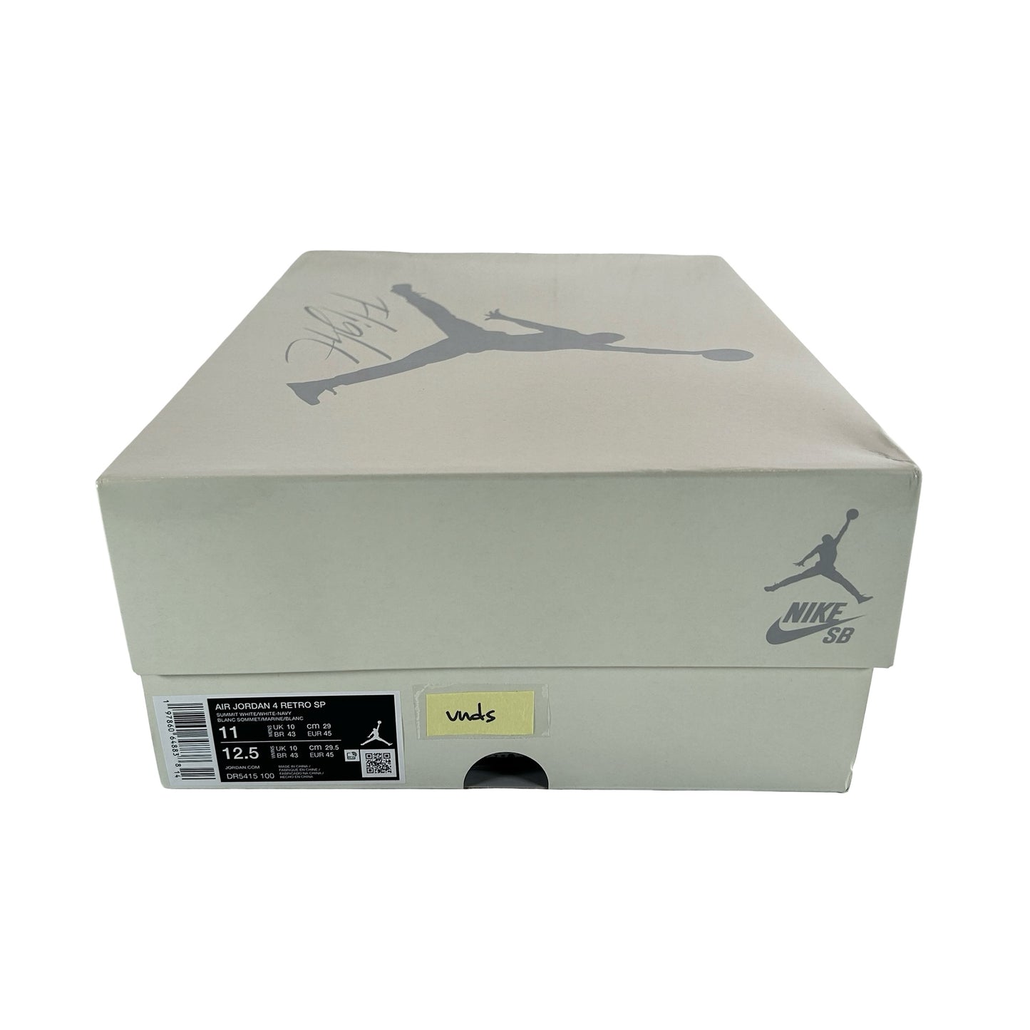 DR5415 100 Jordan 4 Retro SB Navy [USED] - 11 M (VNDS)