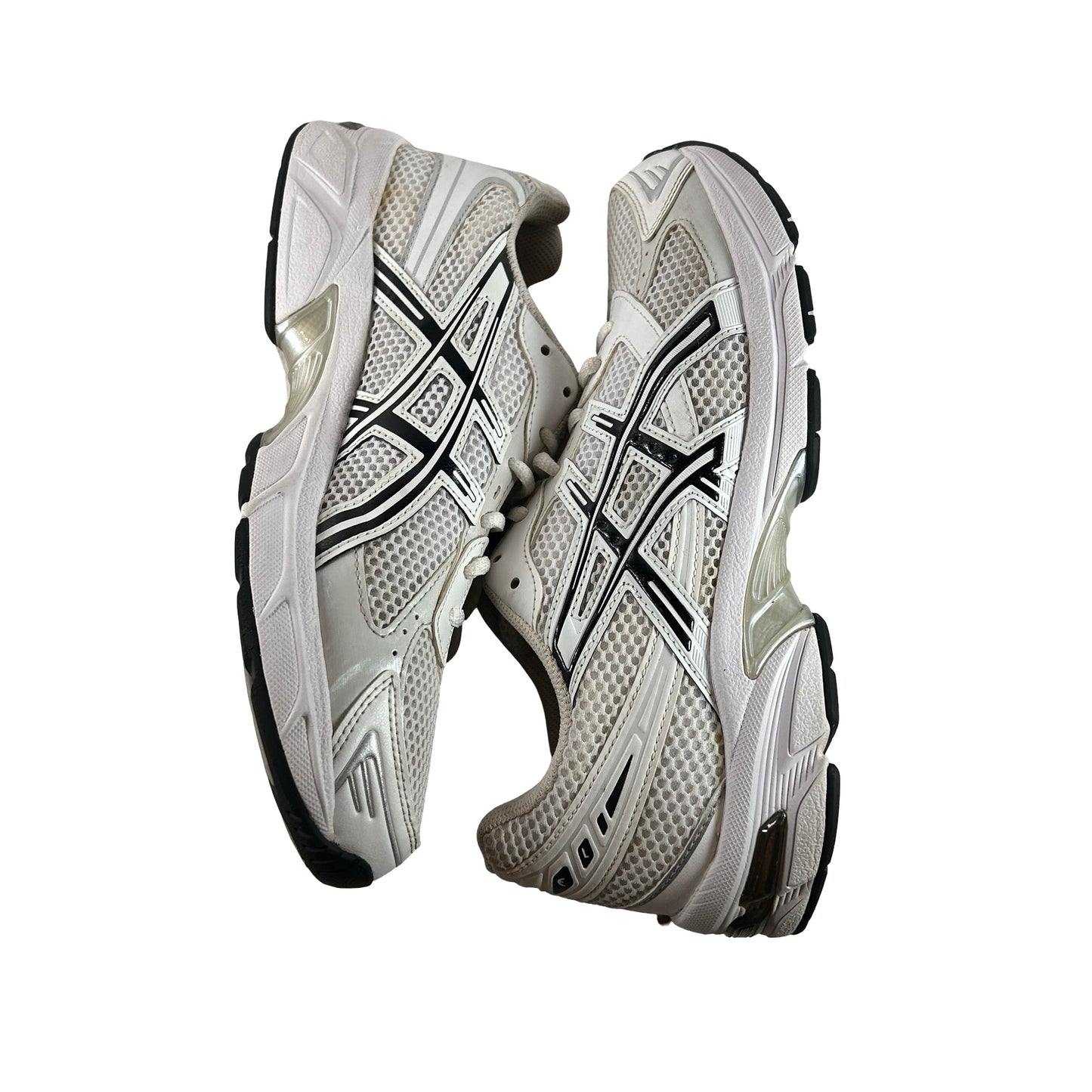 1201B019 100 ASICS Gel-1130 White Black [USED] - 9 M (Used)