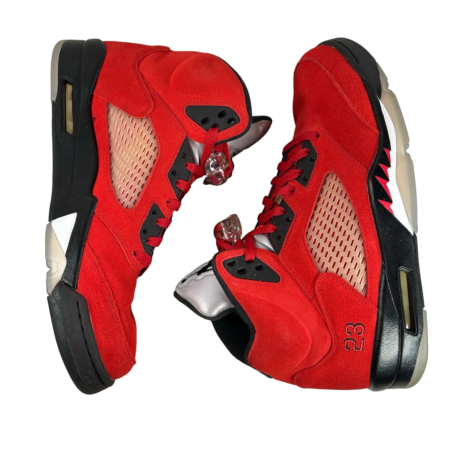 DD0587 600 Jordan 5 Raging Bull Red (2021) [USED] - 12 M (Used3) (No Insoles)