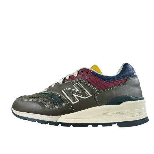 U997AIM New Balance 997 MiUSA Aimé Leon Dore Dark Moss Angora [USED] - 7 M (Used)