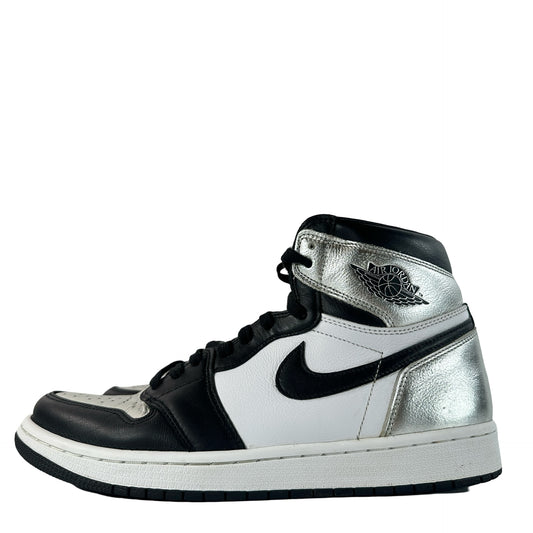 CD0461 001 Jordan 1 Retro High Silver Toe (W) [USED] - 10 W (Used) (Replace Box)