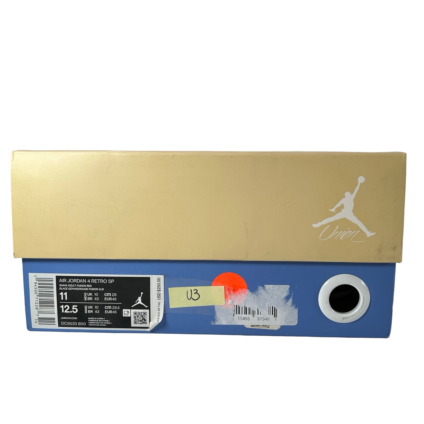 DC9533 800 Jordan 4 Unión Guayaba Ice