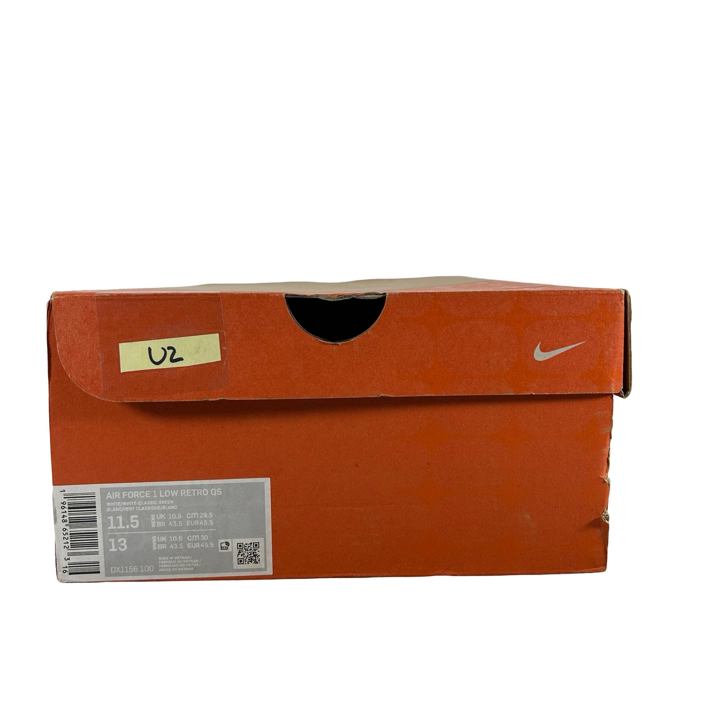 DX1156 100 Nike Air Force 1 Low Retro QS West Indies (2022) [USED] - 11.5 M (Used2)