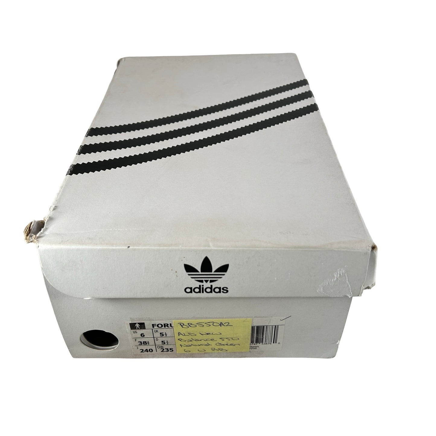 BB550A2 Aime Leon Dore New Balance 550 Natural Green [USED] - 6 M (Used) (Replace Box)