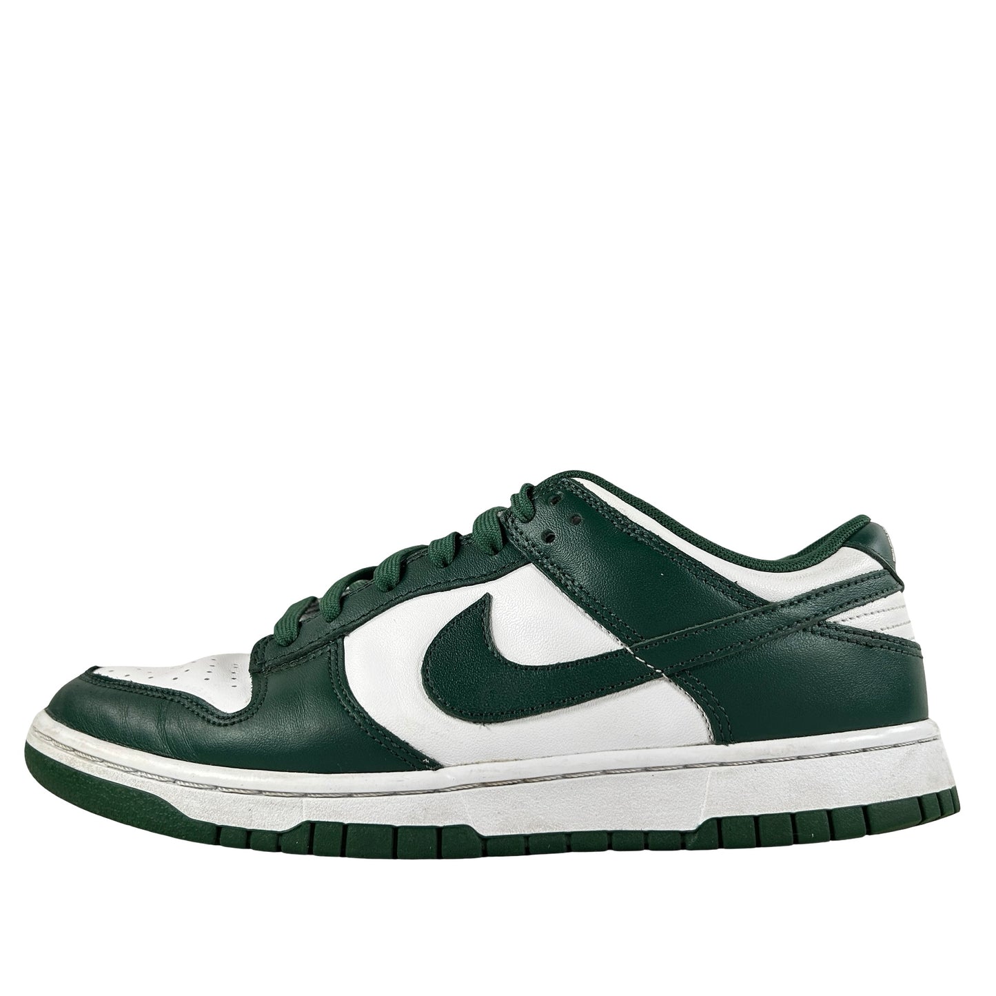 DD1391 101 Nike Dunk Low Michigan State [USED] - 8.5 M (Used) (No Box)