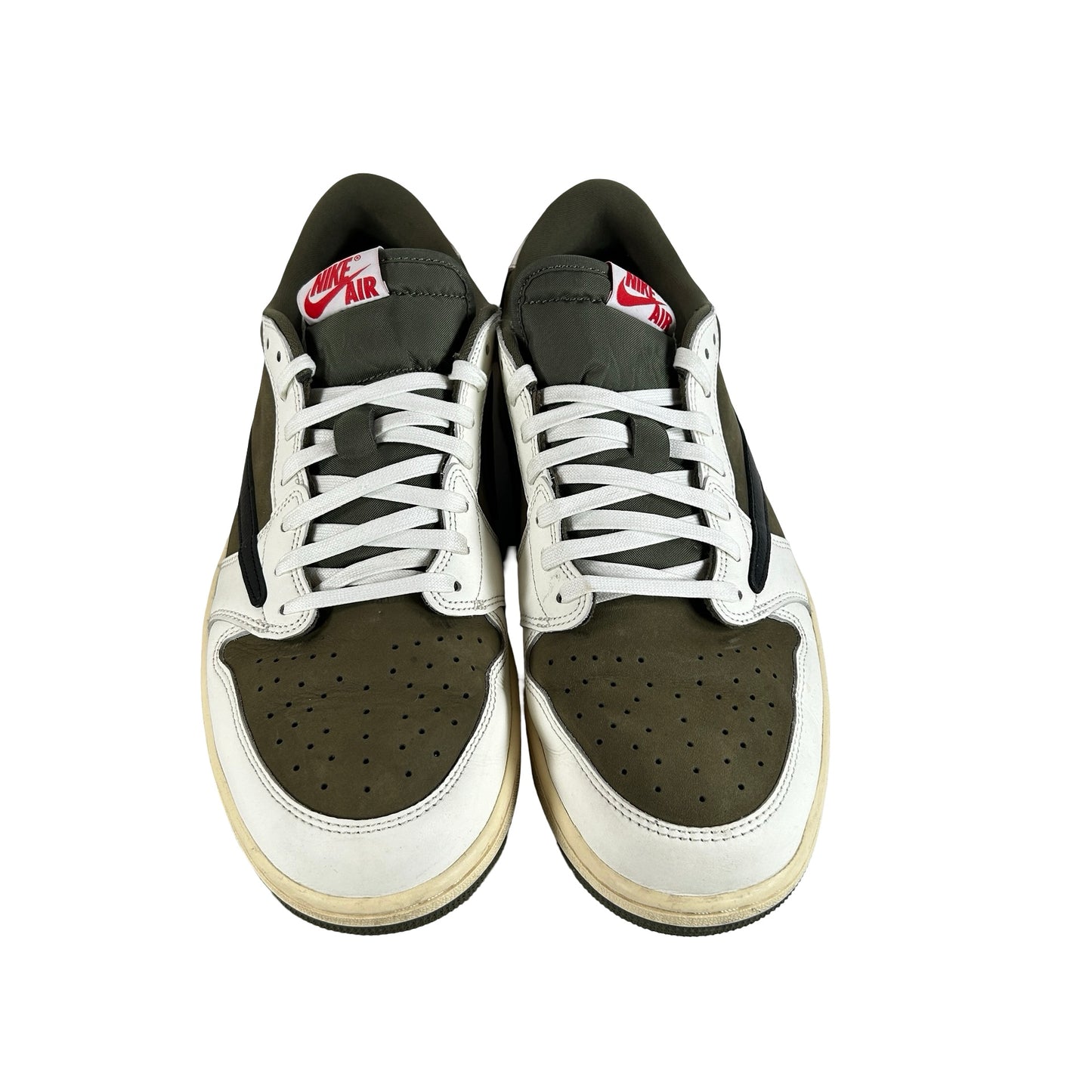DM7866 200 Jordan 1 Retro Low OG SP Travis Scott Medium Olive [USED] - 14 M (Used)