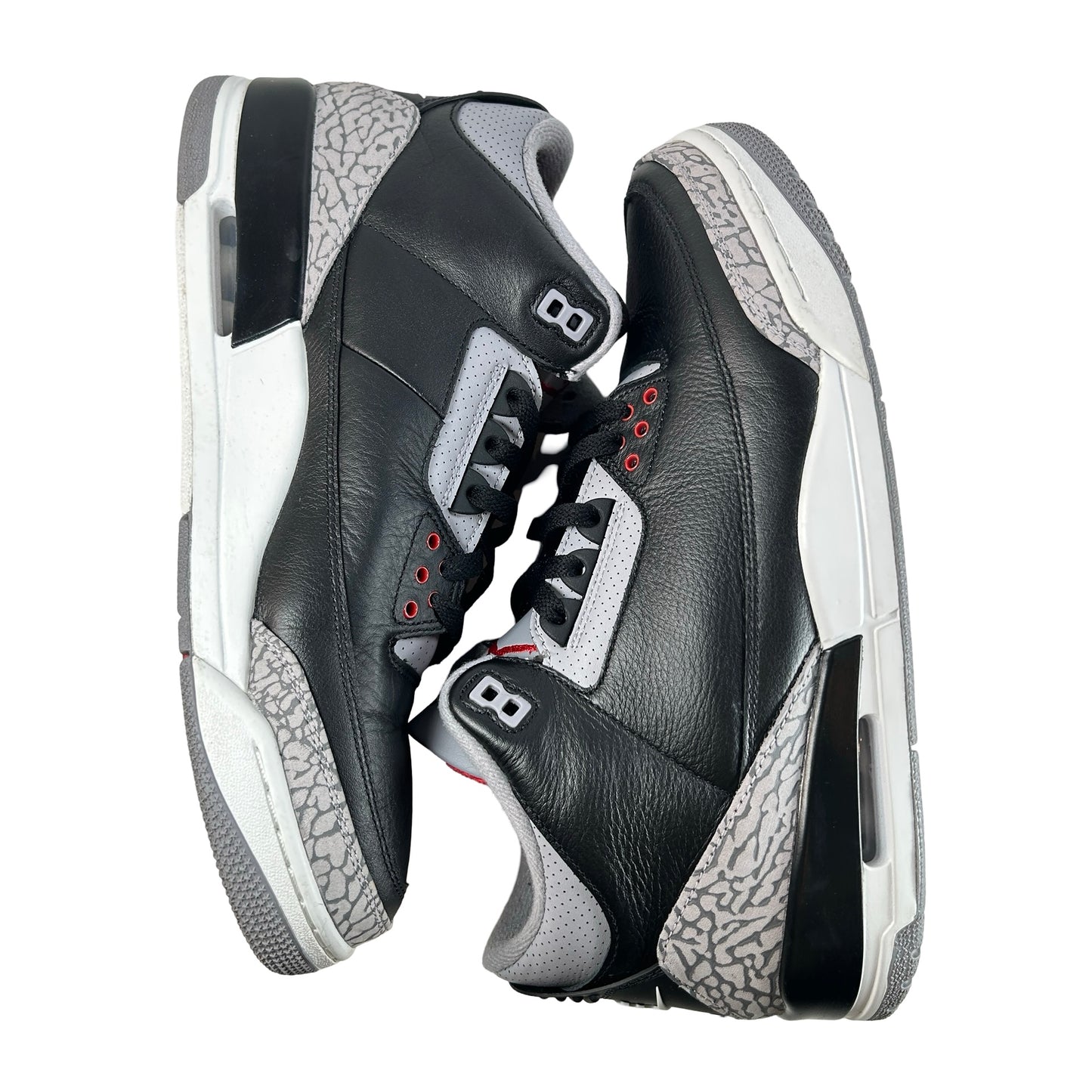 DN3707 010 Jordan 3 Retro Black Cement Reimagined (2024) [USED] - 11.5 M (Used2)