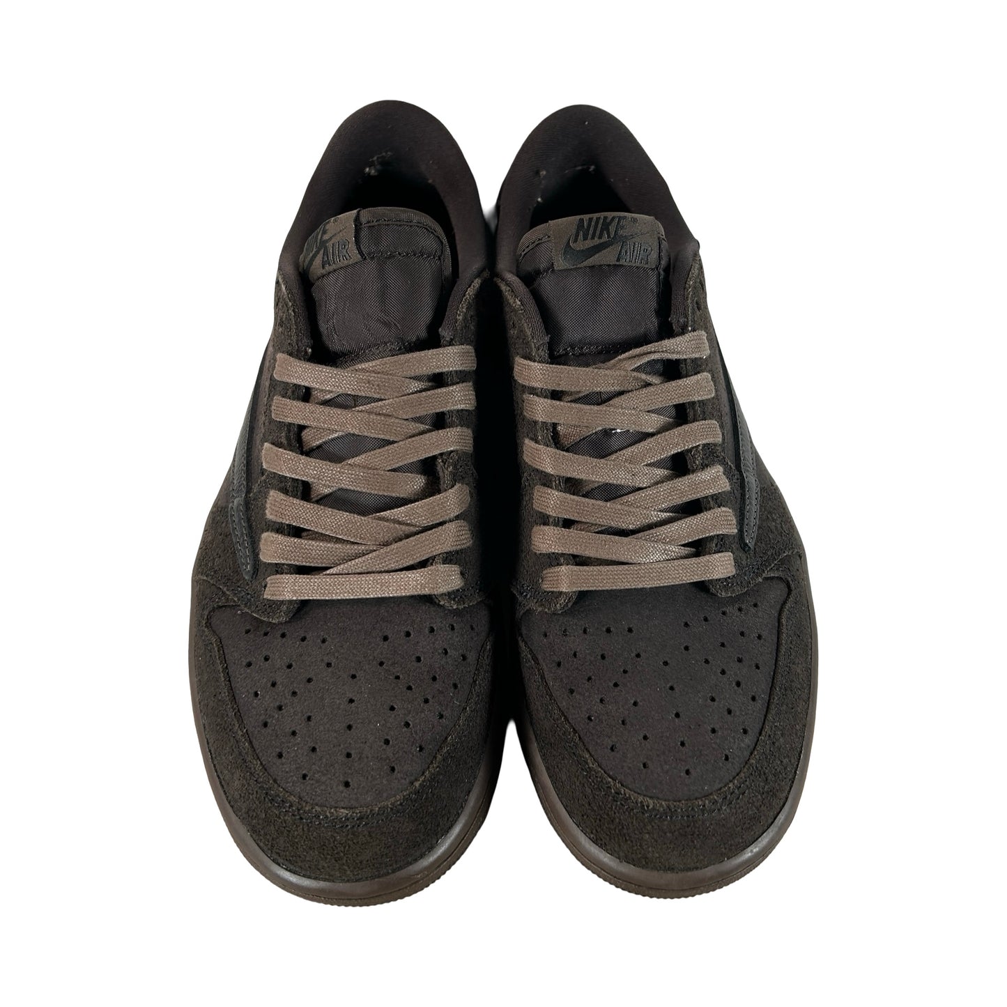 DM7866 202 Jordan 1 Retro Low OG SP Travis Scott Velvet Brown [USED] - 8 M (Used9)
