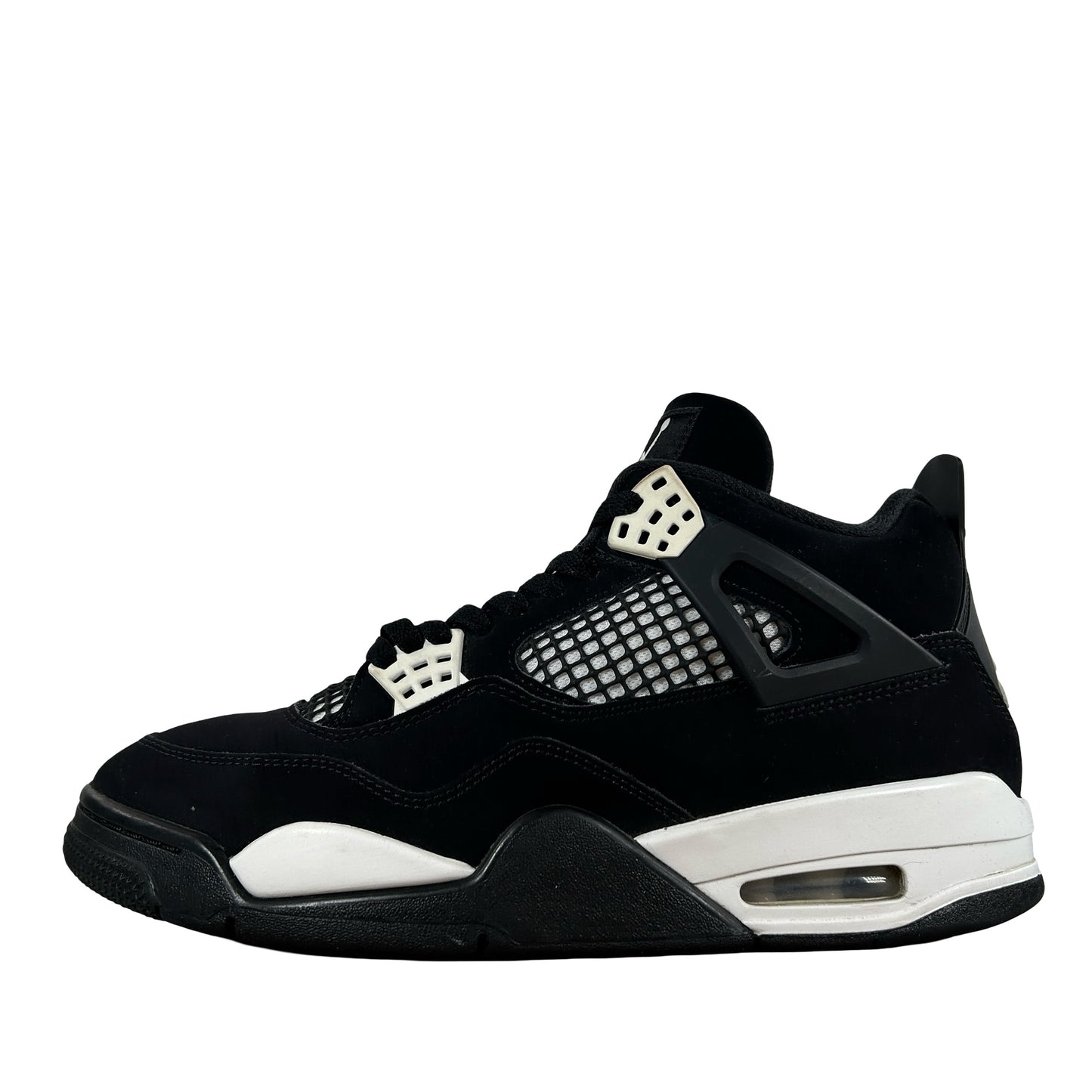 FQ8138 001 Jordan 4 Retro White Thunder [USED] - 9 M (Used10)