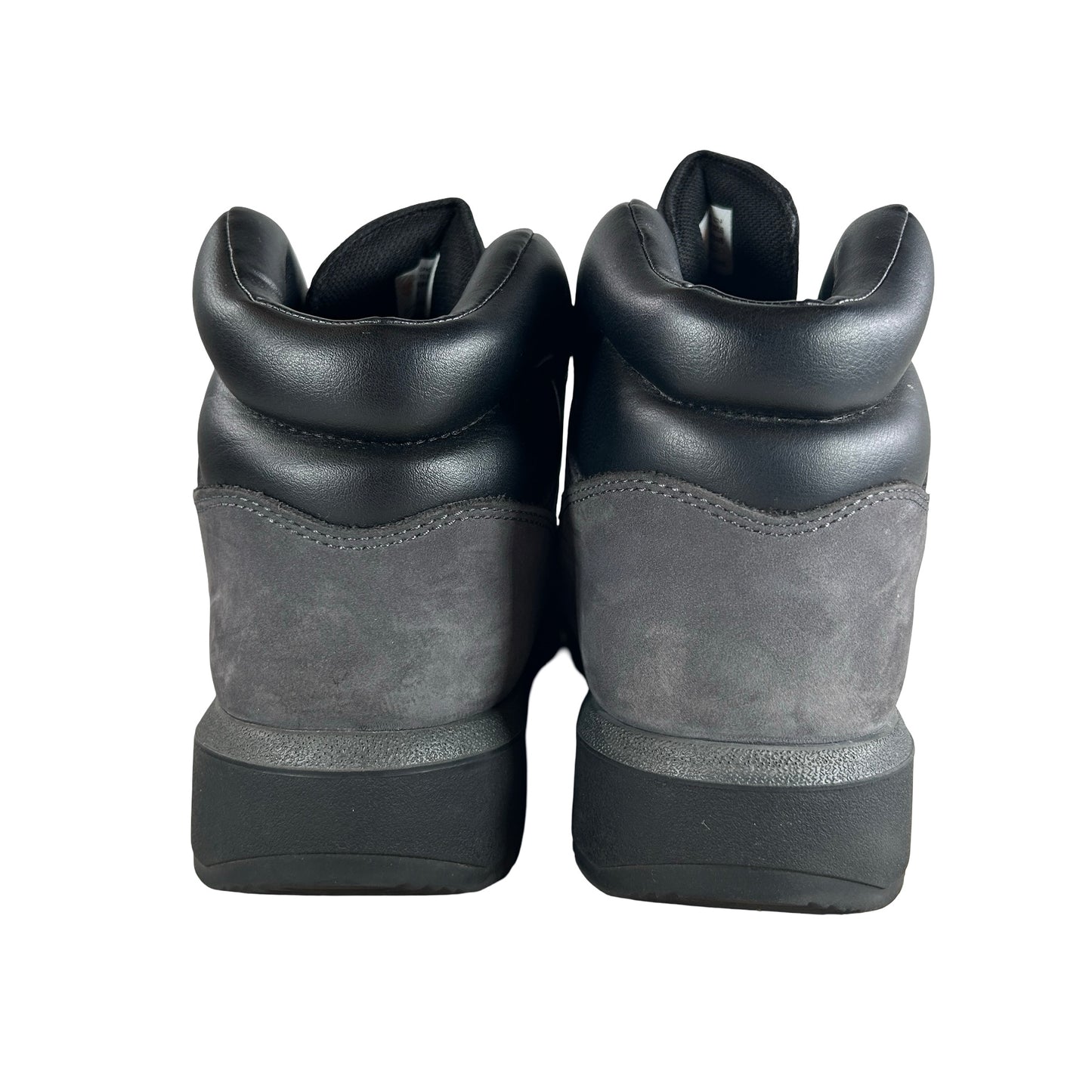 TB0A5PV4 W08 Timberland Field Boot Mid Grey Nubuck Blue Loso Flames [USED] - 11 M (Used)