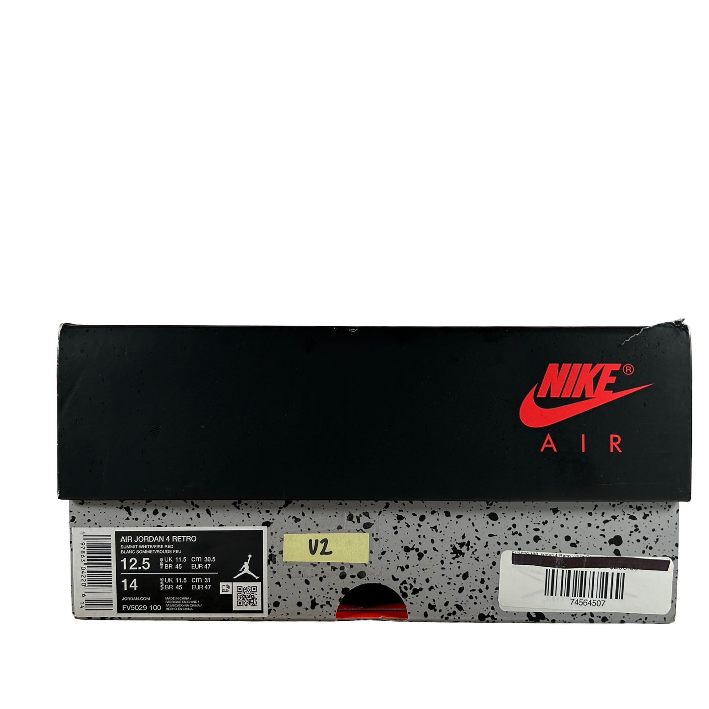 FV5029 100 Jordan 4 Retro White Cement (2025) [USED] - 12.5 M (Used2)