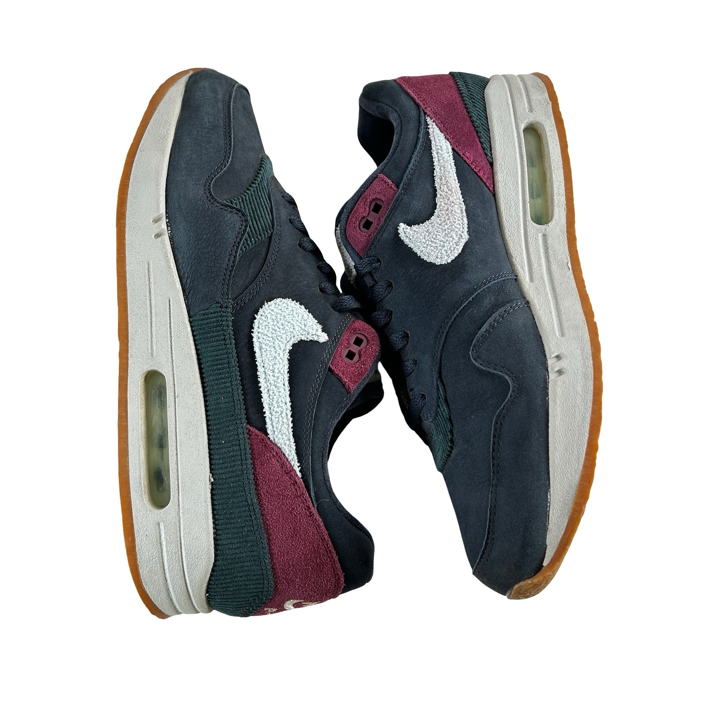 CD7861 400 Nike Air Max 1 Dark Obsidian Crepe Sole [USED] - 12 M (Used) (Replace Box)