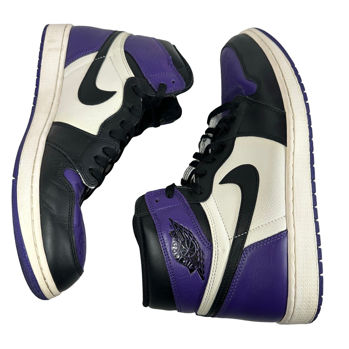 555088 501 Jordan 1 Court Purple [USED] - 14 M (Used) (No Box)