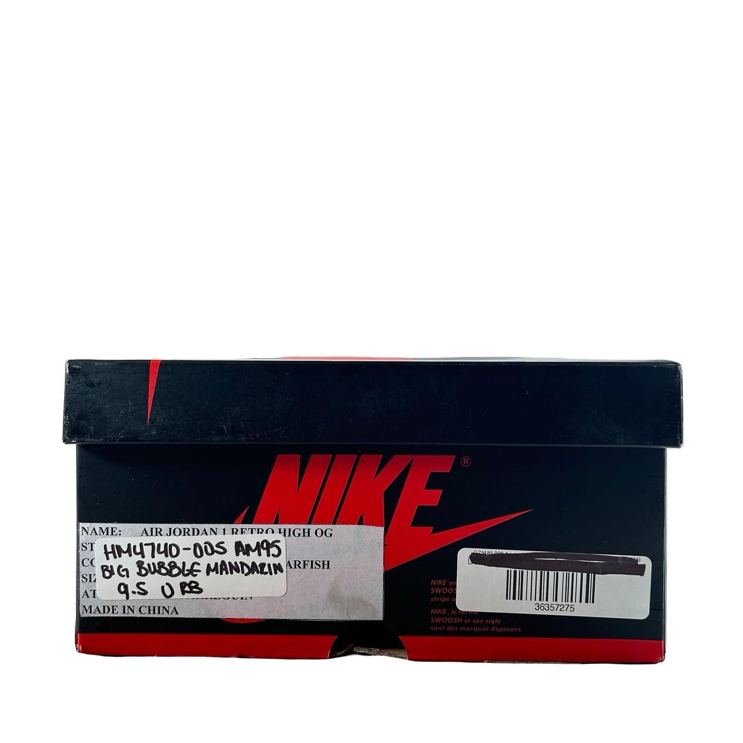 HM4740 005 Nike Air Max 95 OG Big Bubble Bright Mandarin (2025) [USED] - 9.5 M (Used) (Replace Box)