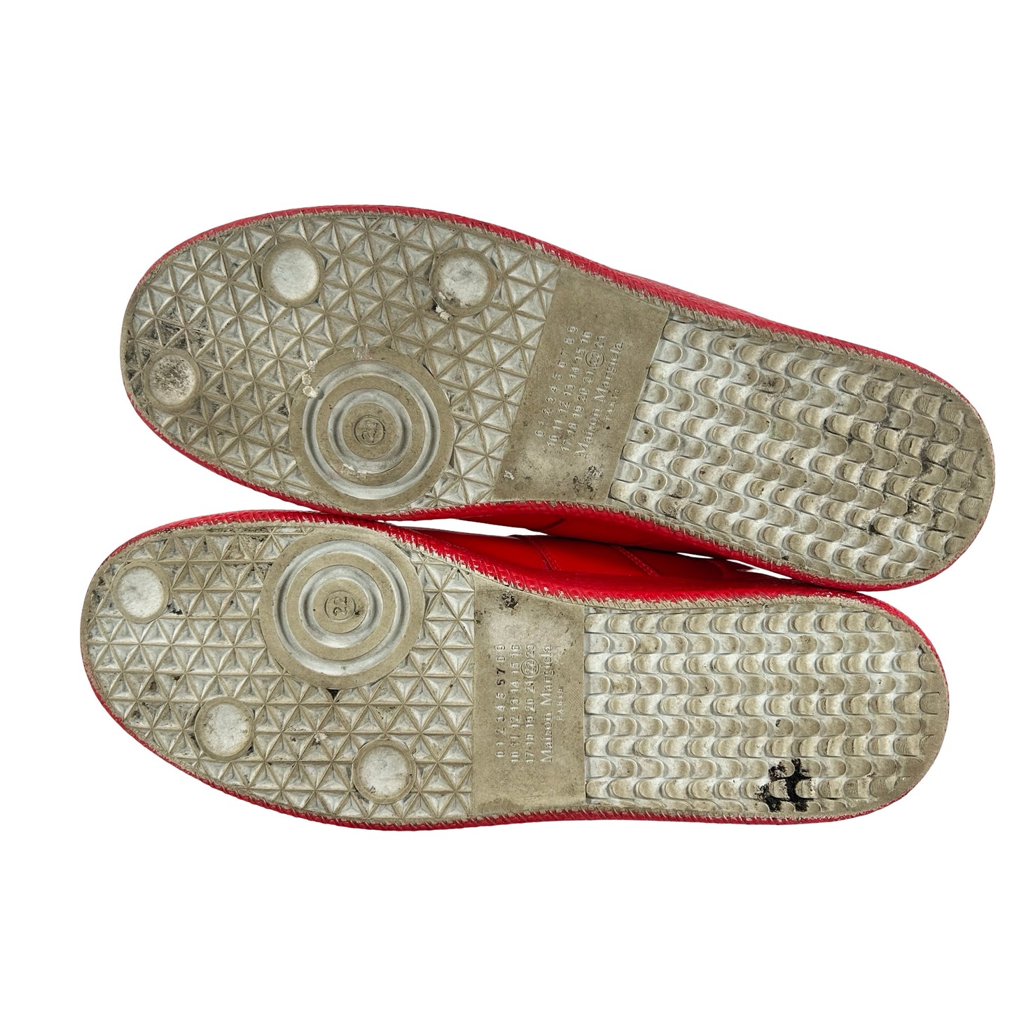 Maison Margiela Patent Leather Red GAT [USED] - 43 EU (Used) (No Box)