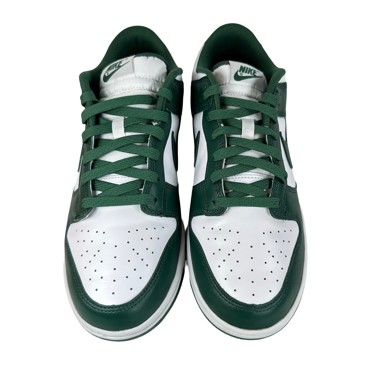 DD1391 101 Nike Dunk Low Michigan State [USED] - 10.5 M (Used)