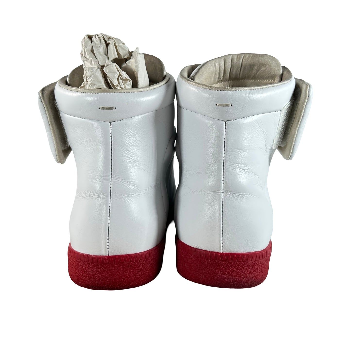 S37WS0234SX8865961 Maison Margiela Future White Red [USED] - 42 EU / 9 M US (Used)