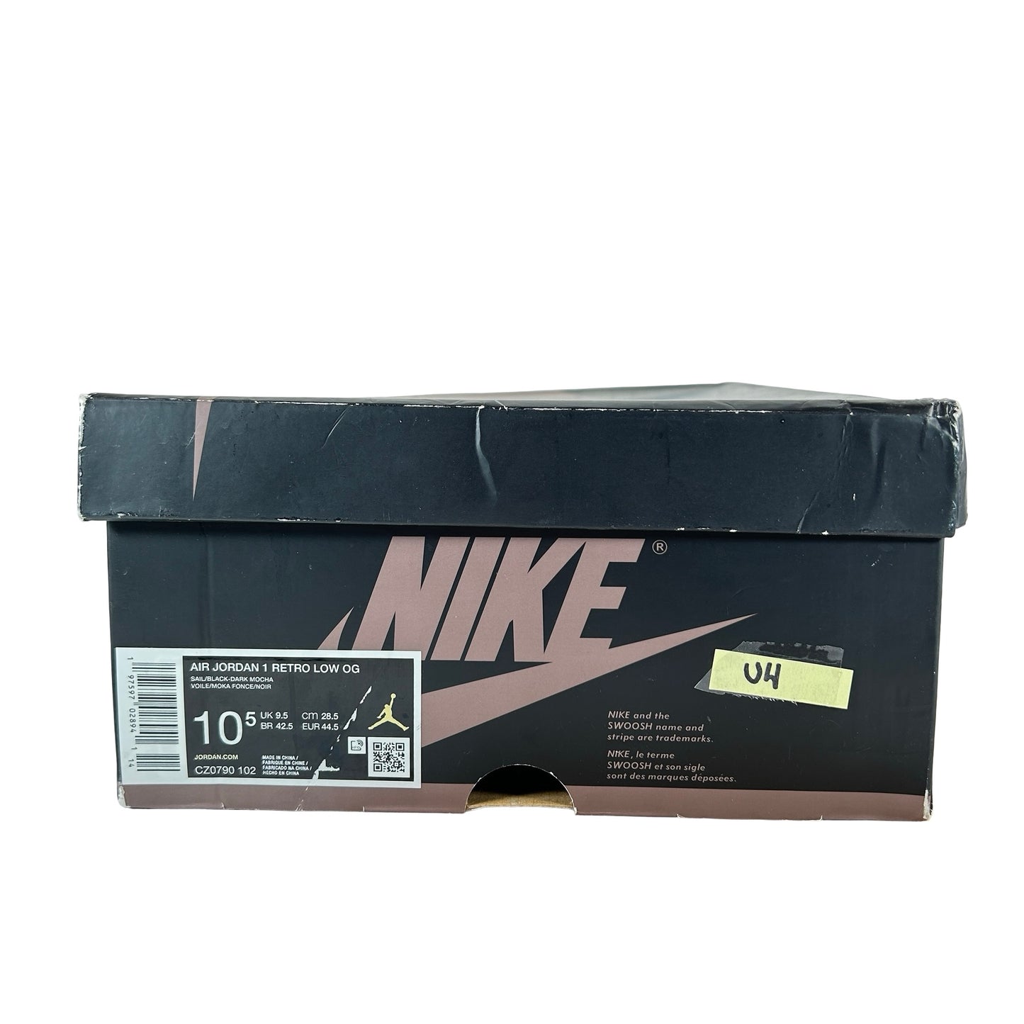 CZ0790 102 Jordan 1 Retro Low OG Mocha [USED] - 10.5 M (Used4)
