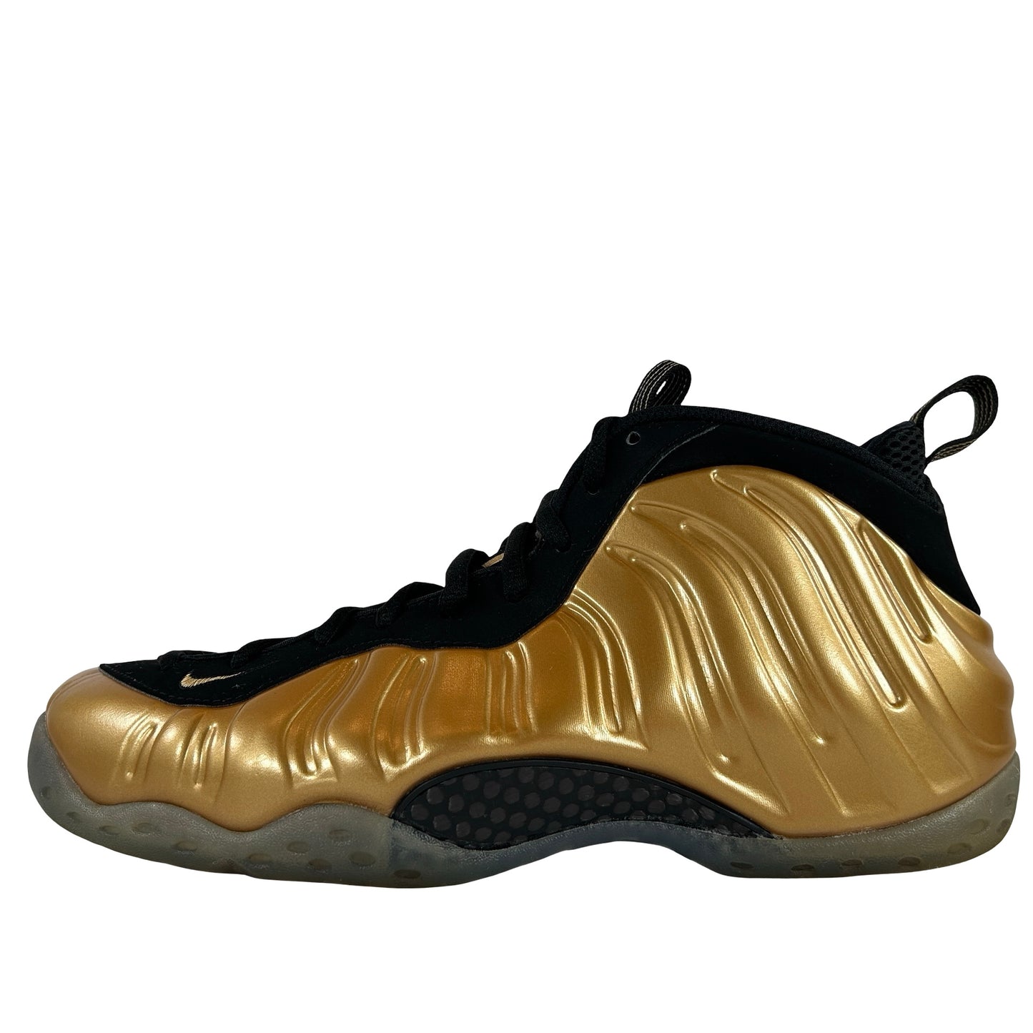 314996 700 Nike Air Foamposite One Metallic Gold [USED] - 11 M (Used) (Replace Box) (Missing Left Insole)