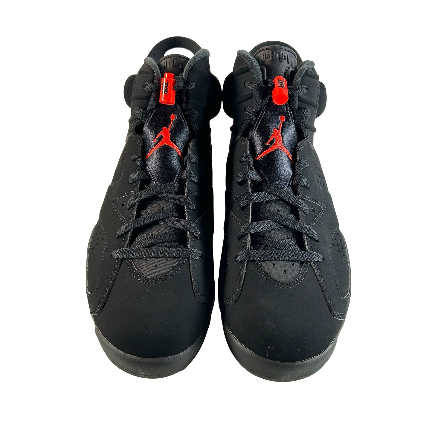 384664 060 Jordan 6 Retro Black Infrared (2019) [CONDITIONAL] - 12 M (Slight Yellowing On Soles)