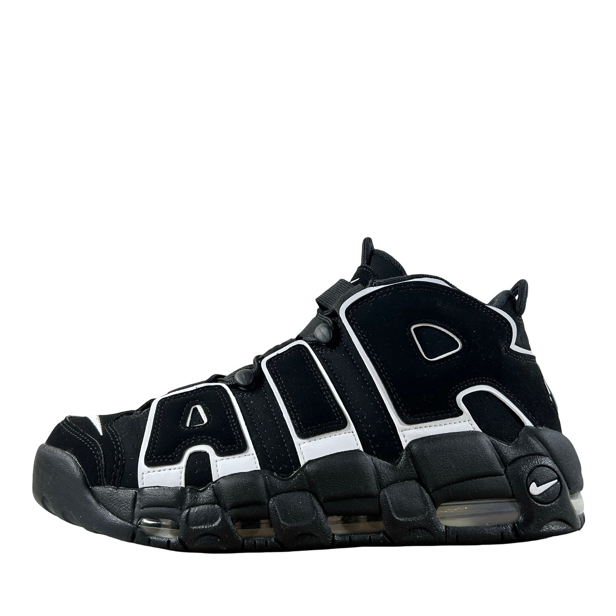 FV2291 001 Nike Air More Uptempo 96 Black White (2023) [USED] - 9.5 M (Used)
