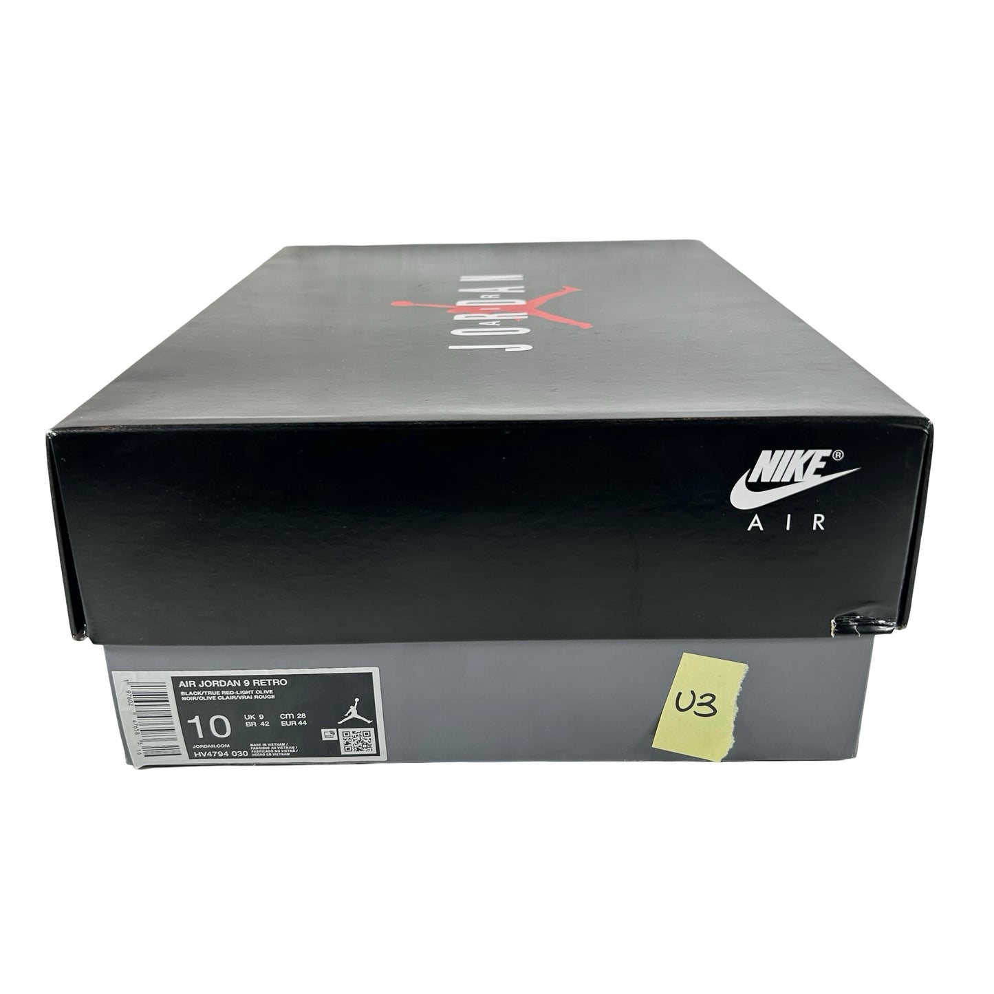 HV4794 030 Air Jordan 9 Retro Olive (2024) [USED] - 10 M (Used3)