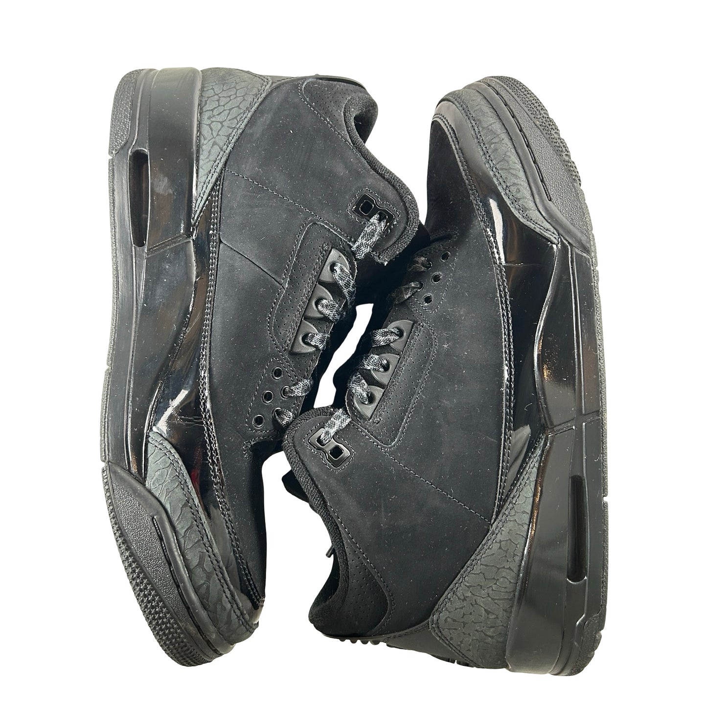 CT8532 001 Jordan 3 Retro Black Cat (2025) [USED] - 10 M (Used) (No Box)