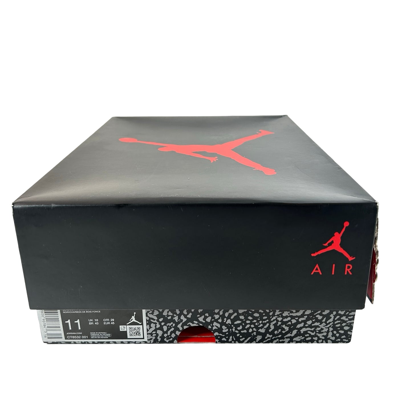 CT8532 001 Jordan 3 Retro Black Cat (2025) [USED] - 11 M (VNDS)