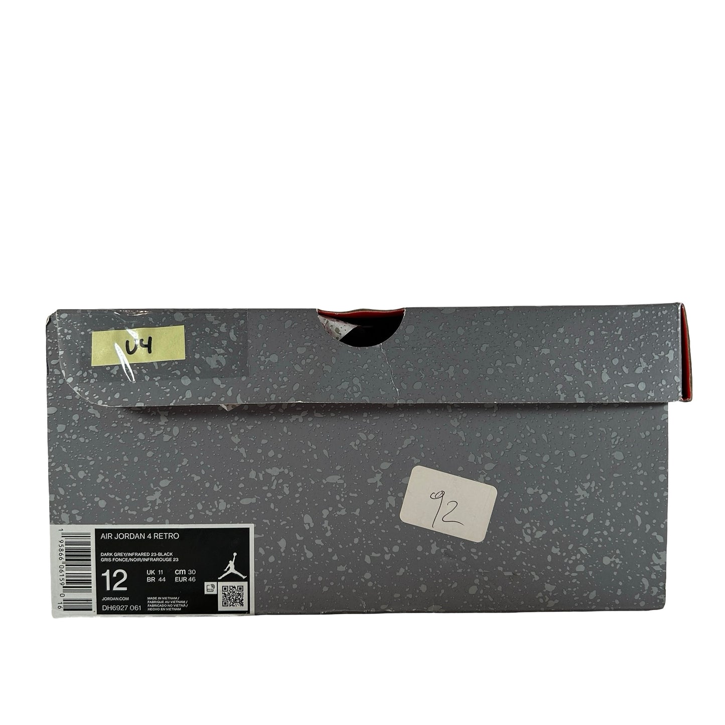 DH6927 061 Jordan 4 Retro Infrared [USED] - 12 M (Used4)