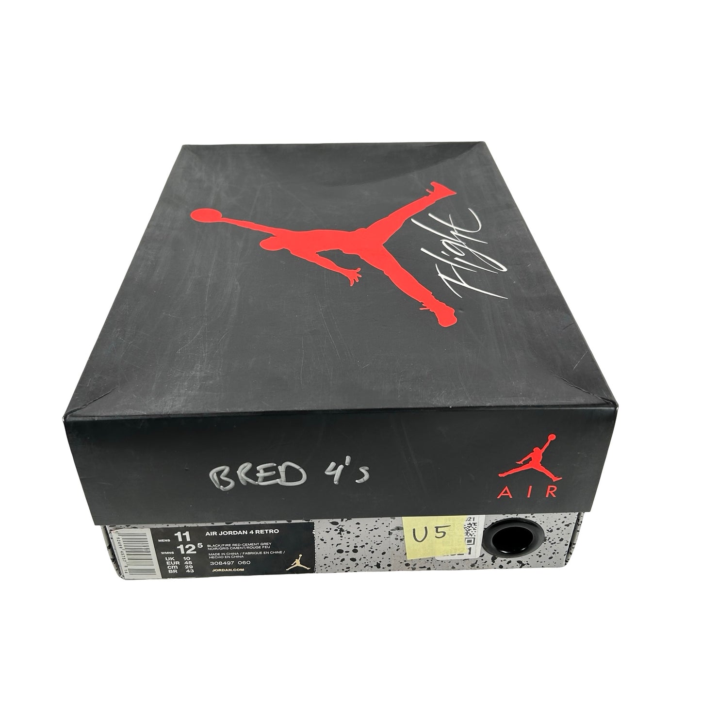 308497 060 Jordan 4 Bred (2019) [USED] - 11 M (Used5)
