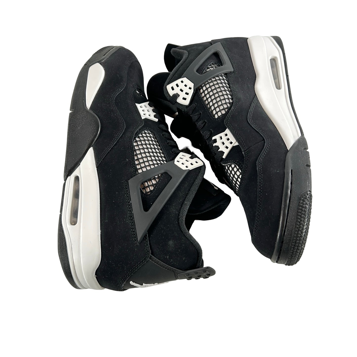 FQ8138 001 Air Jordan 4 Retro White Thunder [USED] - 12 M (VNDS2)
