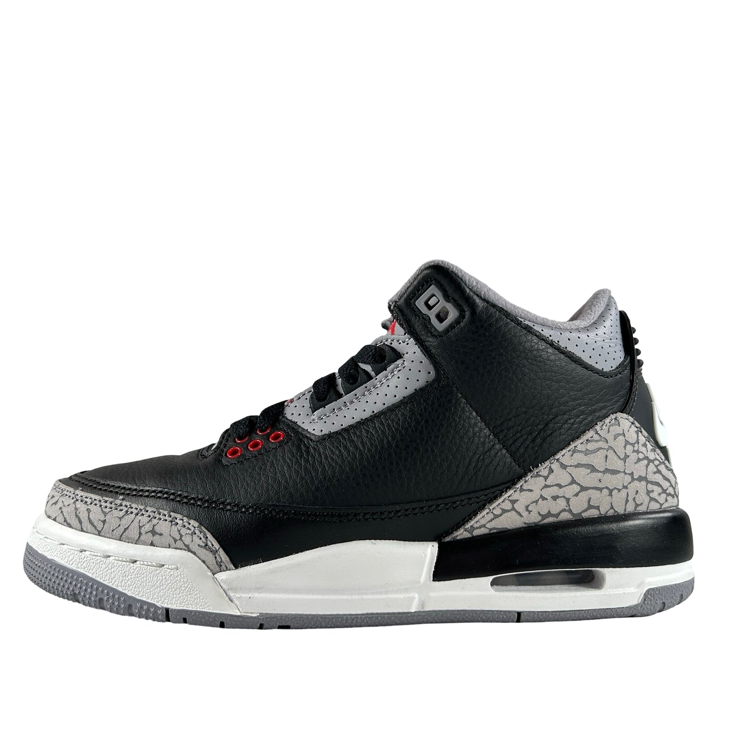 DM0967 010 Jordan 3 Retro Black Cement (2024) (GS) [USED] - 5Y (Used)
