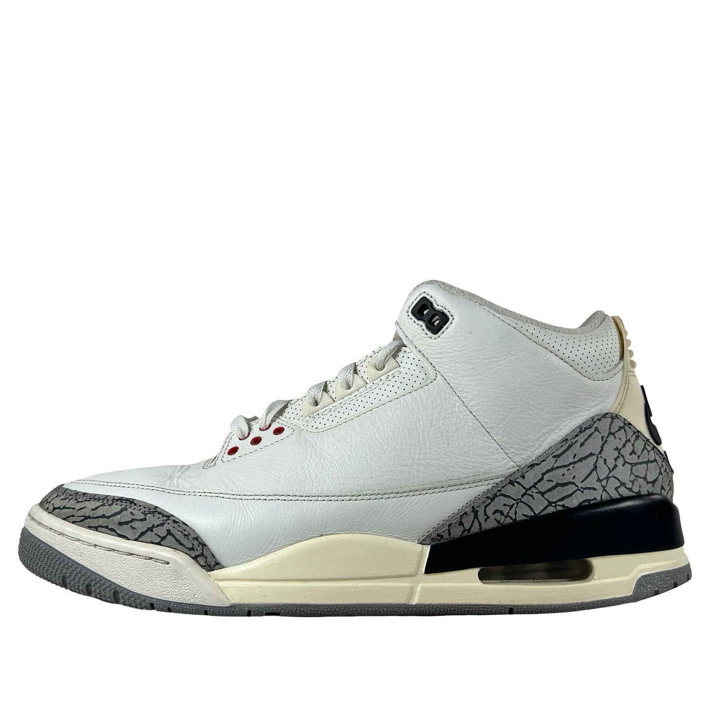 DN3707 100 Jordan 3 Retro White Cement Reimagined [USED] - 12.5 M (Used4)