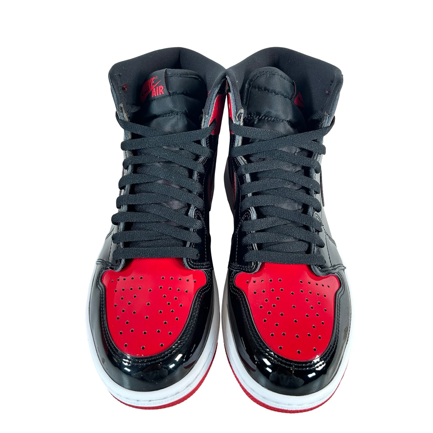 555088 063 Jordan 1 Retro High OG Patent Bred [USED] - 10.5 M (Used10)