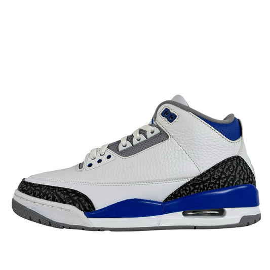 CT8532 145 Jordan 3 Retro Racer Blue [CONDITIONAL] - 9 M (Yellowing)