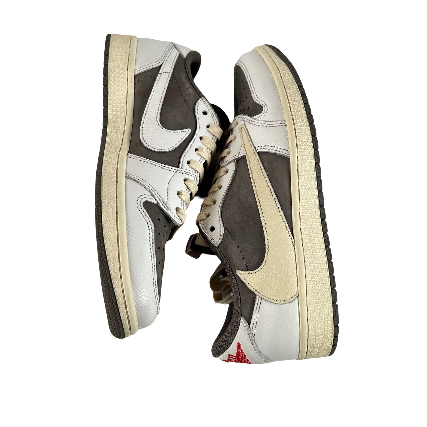 DM7866 162 Jordan 1 Retro Low OG SP Travis Scott Reverse Mocha [USED] - 9.5 M (Used)