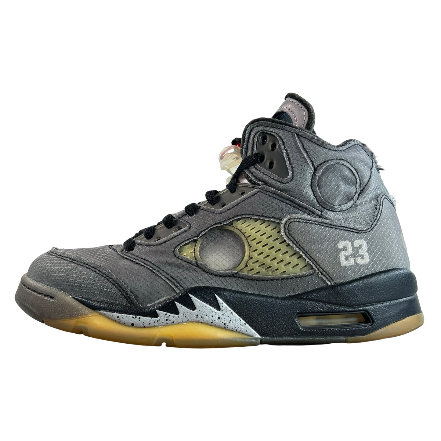 CT8480 001 Jordan 5 Off-White Black [USED] - 10.5 M (Used9)