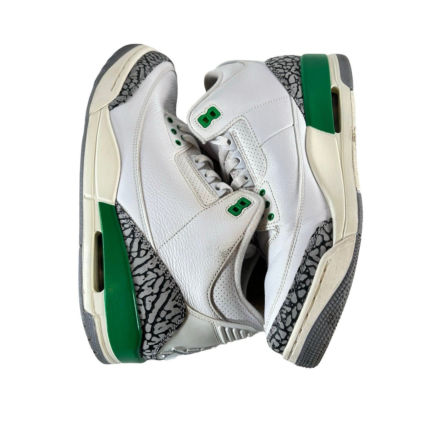 CK9246 136 Jordan 3 Retro Lucky Green (W) [USED] - 11 W (Used)