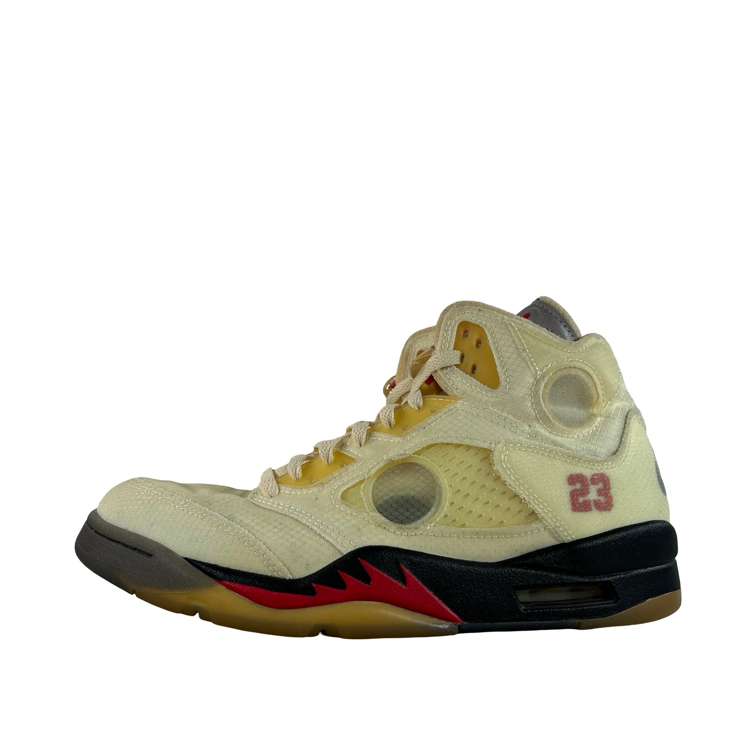 DH8565 100 Jordan 5 Off-White Sail [USED] - 9.5 M (Used5)