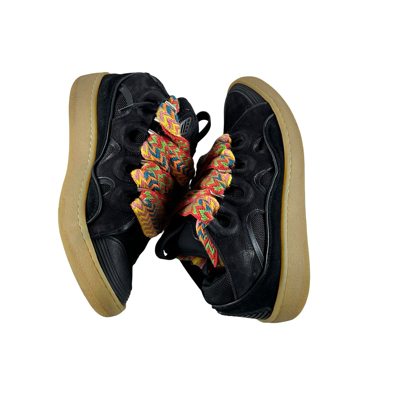 FM SKRK11 DRAG A2010 Lanvin Leather Curb Black [USED] - EU 37 (Used) (Replace Box)