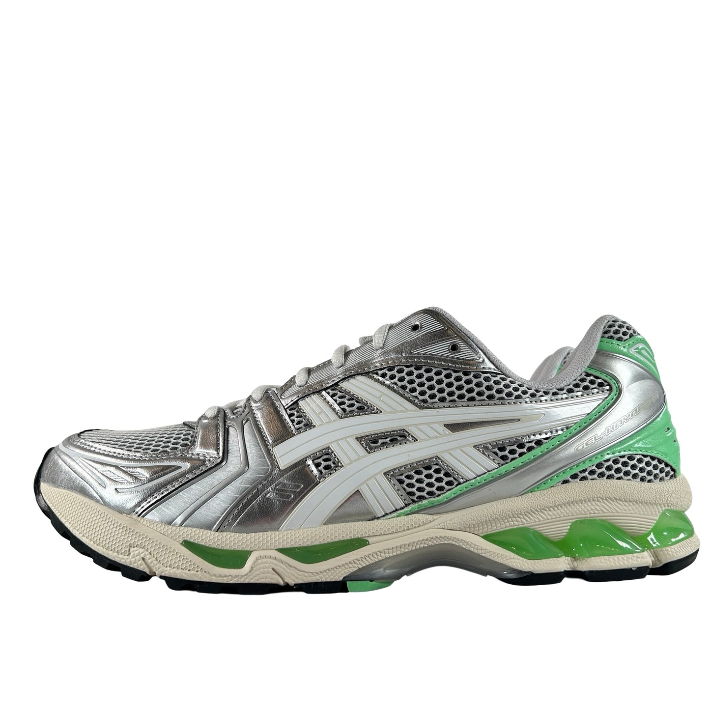1203A740 102 ASICS Gel-Kayano 14 Silver Lime [USED] - 11 M (VNDS)