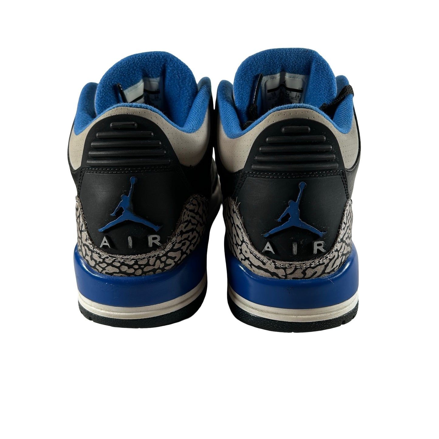 136064 007 Jordan 3 Retro Sport Blue [USED] - 10 M (Used)