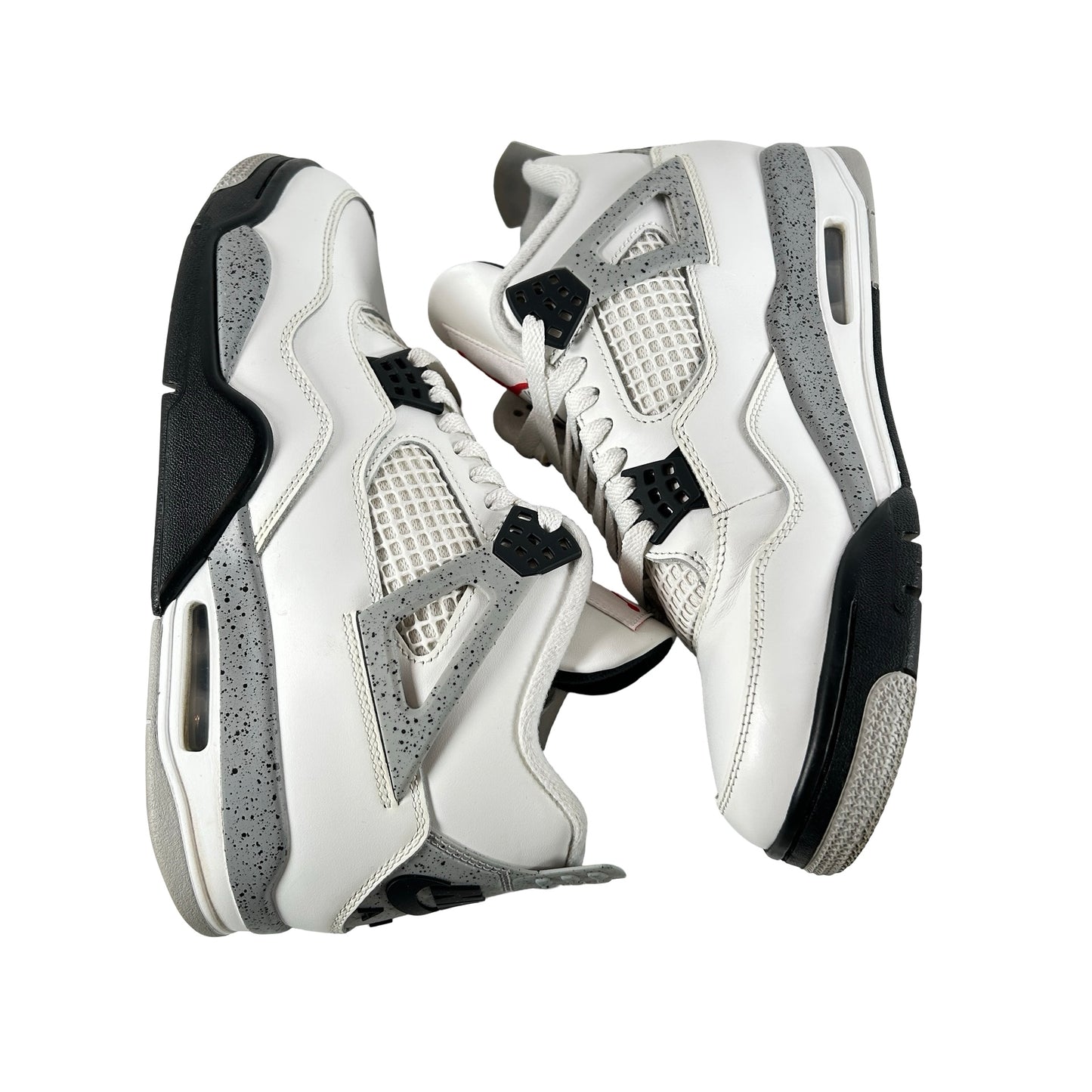 FV5029 100 Jordan 4 Retro White Cement (2025) [USED] - 9.5 M (Used9)